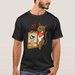 Katze Schwester Mum Muttermutter Schwangerschaft T-Shirt