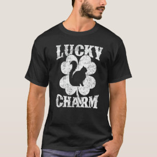 Katze Shamrock Glücksbringer Himalaya-Katze St. Pa T-Shirt