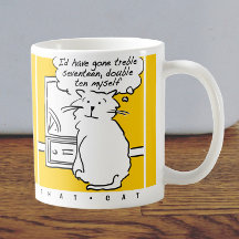 Katze sieht Darts im Fernsehen. Dart Player