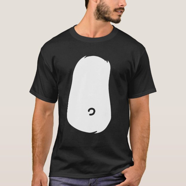 Katze Skunk Panda Halloween Kostümkinder, Erwachse T-Shirt (Vorderseite)