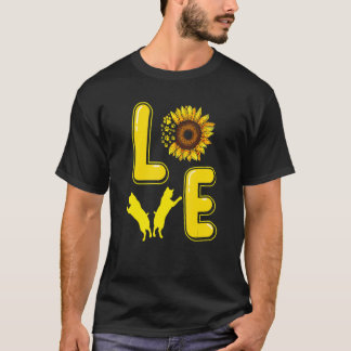Katze Sonnenblume Für Katze  Katzenmutter Männer F T-Shirt