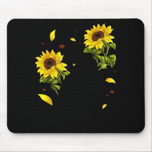 Katze Sonnenblume Weihnachtsbaum Sonnenblume Katze Mousepad