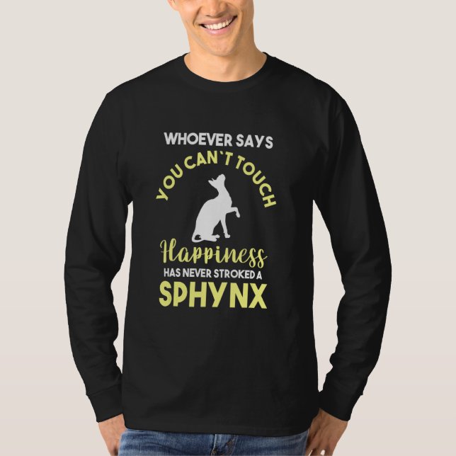 Katze Sphynx 5 T-Shirt (Vorderseite)