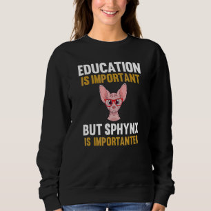 Katze Sphynx 6 Sweatshirt