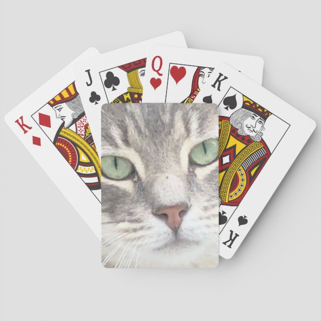 Katze Spielkarten (Rückseite)