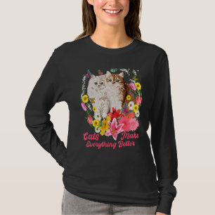 Katze Statement Kätzchen Kätzchen Katzenbesitzer M T-Shirt