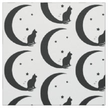 Katze, Sterne und Mond