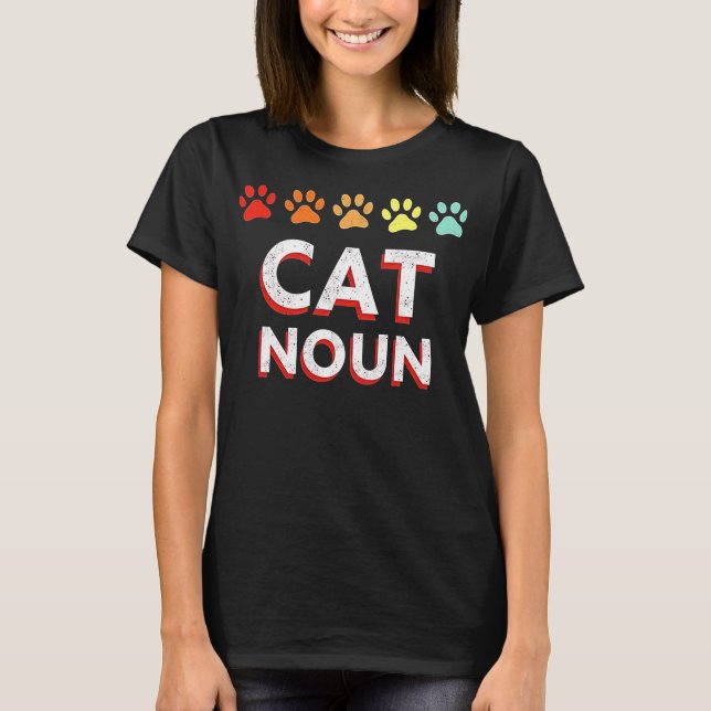 KATZE, Substantiv T-Shirt (Vorderseite)