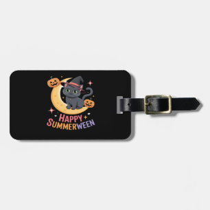 Katze Süß Halloween Ästhetik Essential T-Shirt Gepäckanhänger