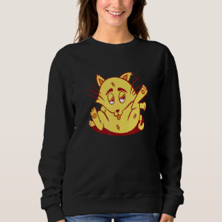 Katze Sweatshirt