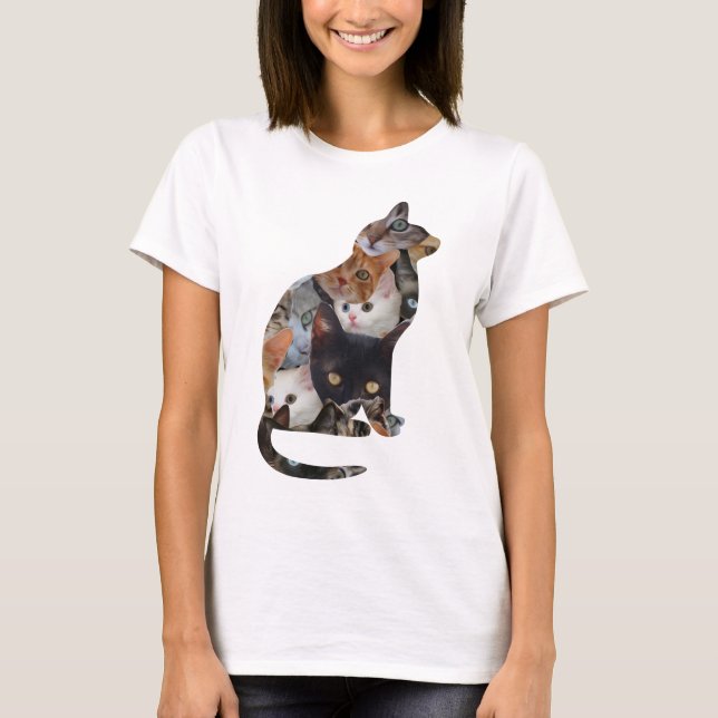 Katze T-Shirt (Vorderseite)