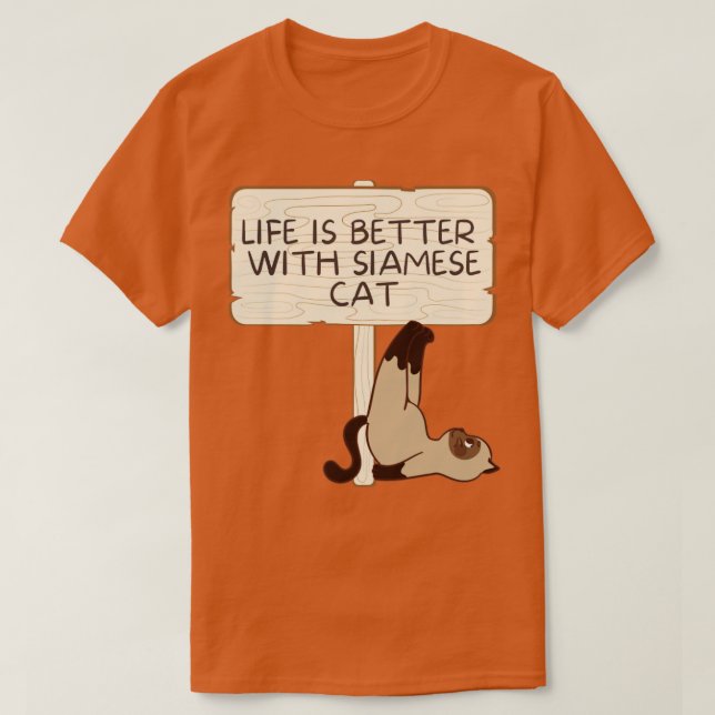 Katze T-Shirt (Design vorne)