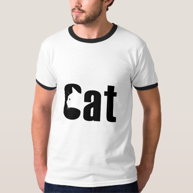 Katze T-Shirt (Vorderseite)