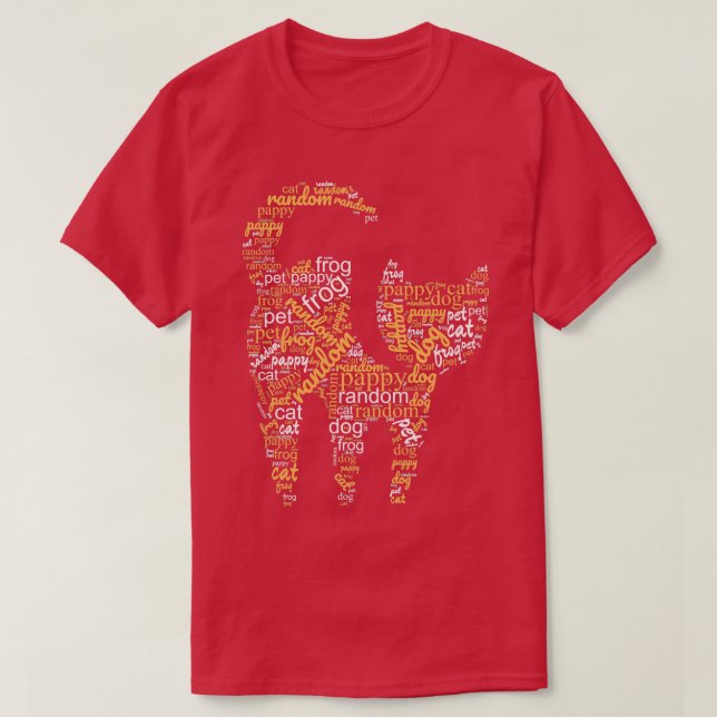 Katze T-Shirt (Design vorne)