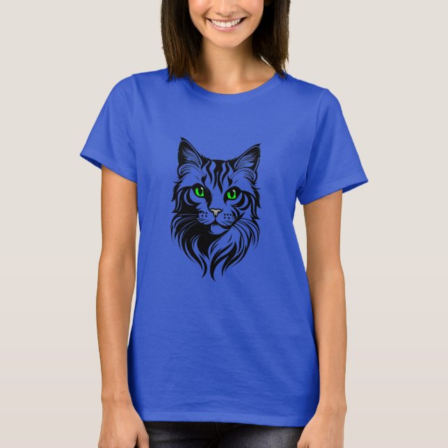 Katze T-Shirt (Vorderseite)