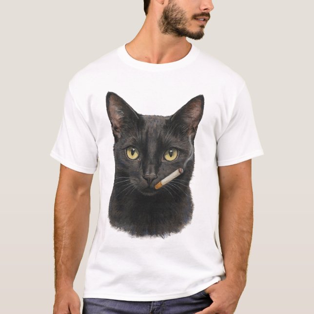 Katze T-Shirt (Vorderseite)