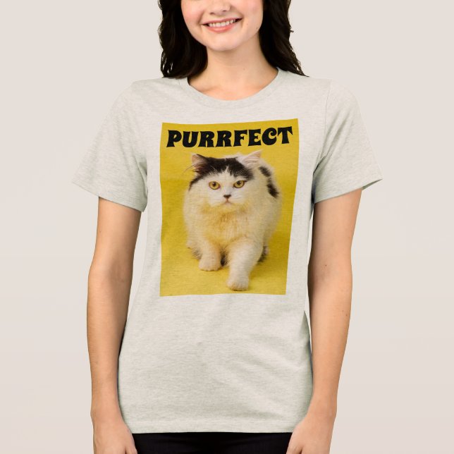 KATZE-T - SHIRT (Vorderseite)