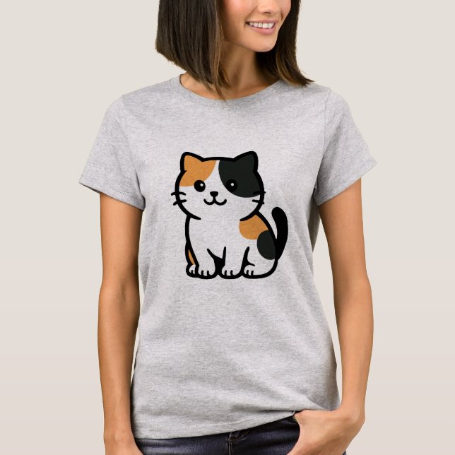 Katze T-Shirt (Vorderseite)
