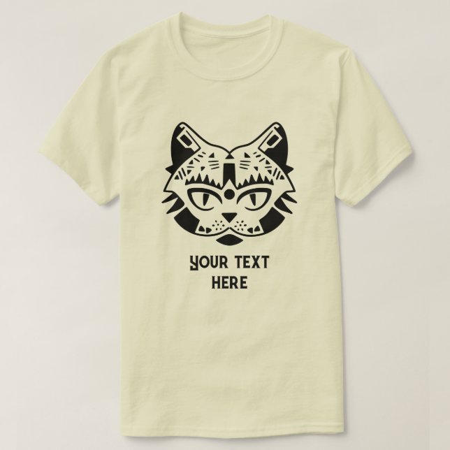 Katze T-Shirt (Design vorne)