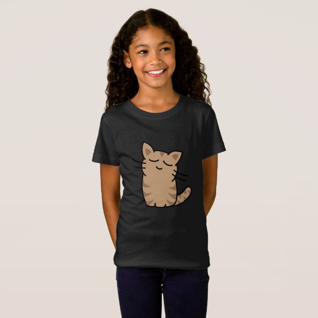 Katze T-Shirt (Vorne ganz)