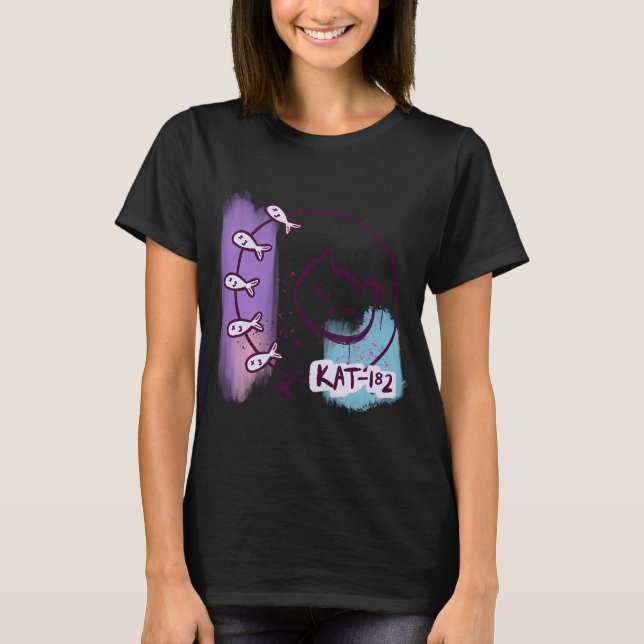 Katze T-Shirt (Vorderseite)