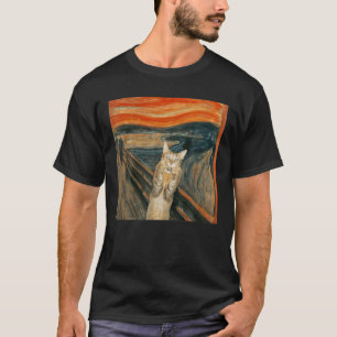 Katze T, Starry Night Cat, Frauenkatze, Van Gogh C T-Shirt