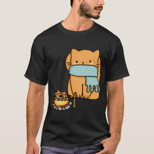 Katze Taiyaki Fisch T-Shirt