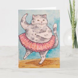 Katze Tanzende Gute Besserung Karte