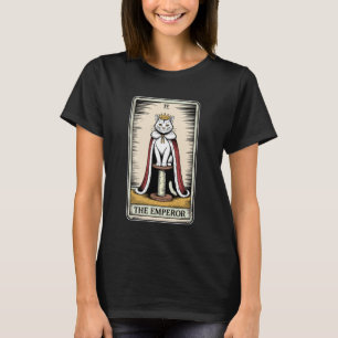 Katze Tarot Karte Der Kaiser Katzenkratzbaum Tre T-Shirt