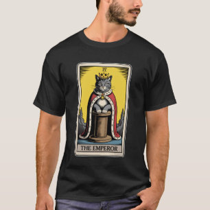 Katze Tarot Karte Der Kaiser Katzenkratzbaum Tre T-Shirt