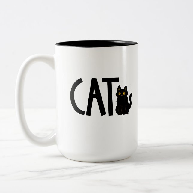 Katze Tasse (Links)