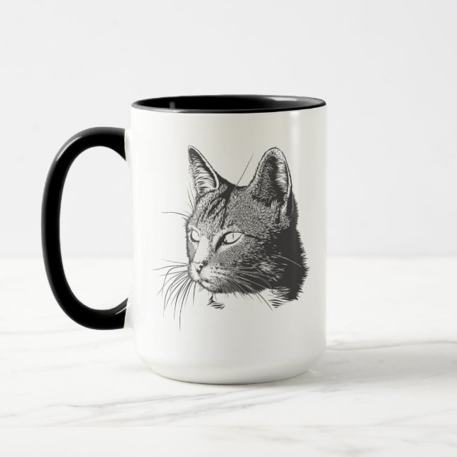 Katze Tasse (Links)