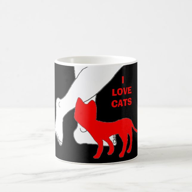 Katze Tasse (Mittel)