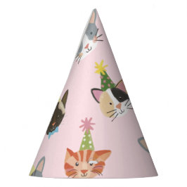 Katze-tastische Purfect Geburtstag Partyhütchen