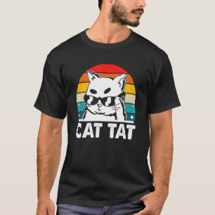 Katze Tat Katzenliebhaber Tattoo Liebhaber Kätzche T-Shirt