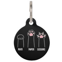 Katze Tier Haustier Liebhaber Schere Stein Papier