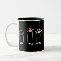 Katze Tier Haustier Liebhaber Schere Stein Papier