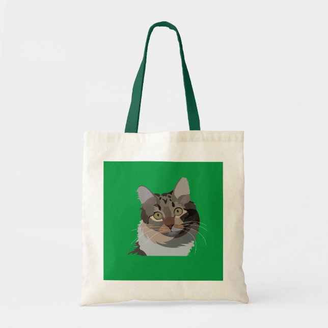 Katze Tier Katze Lover Tragetasche (Vorne)