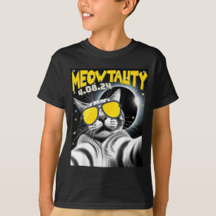Katze trägt Sonnenbrille, passende Familie 2024 So T-Shirt