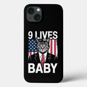 Katze Trump 9 Leben Baby Lustige Trump Katze Case-Mate iPhone Hülle