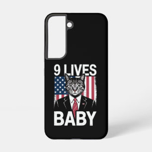 Katze Trump 9 Leben Baby Lustige Trump Katze Samsung Galaxy Hülle