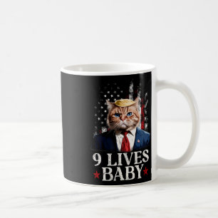 Katze Trump 9 Leben Durch Trump 2024 Sieg Sieg Gew Kaffeetasse