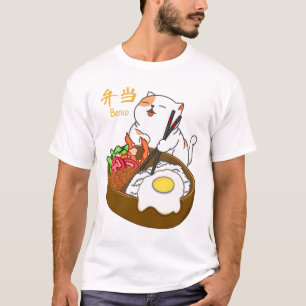 Katze und Bento T-Shirt