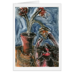 Katze und Blumentopf I