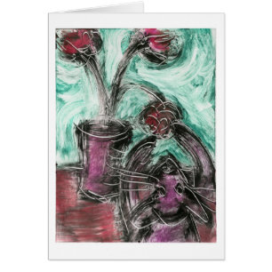 Katze und Blumentopf II