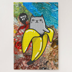 Katze und Farben Puzzle