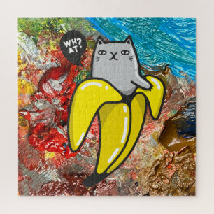Katze und Farben Puzzle