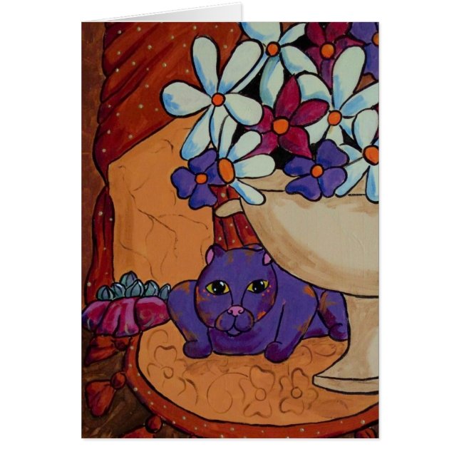 Katze und Feigen (Vorne)