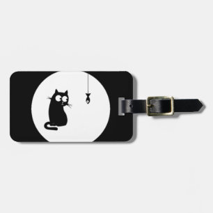 Katze und Fisch ,(Cat and Fish) Gepäckanhänger