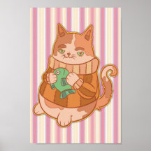 Katze und Fische